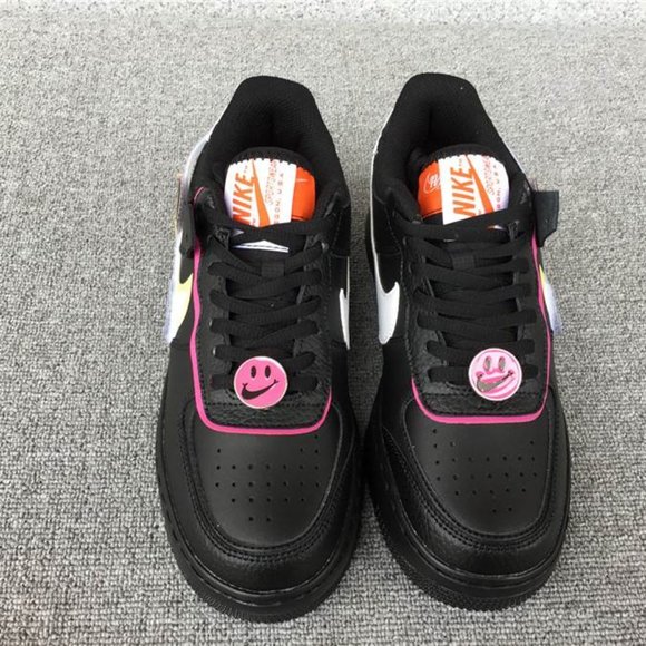Nike | Shoes | Nike Air Force Shadow Removable Patches Black Pi | Poshmark